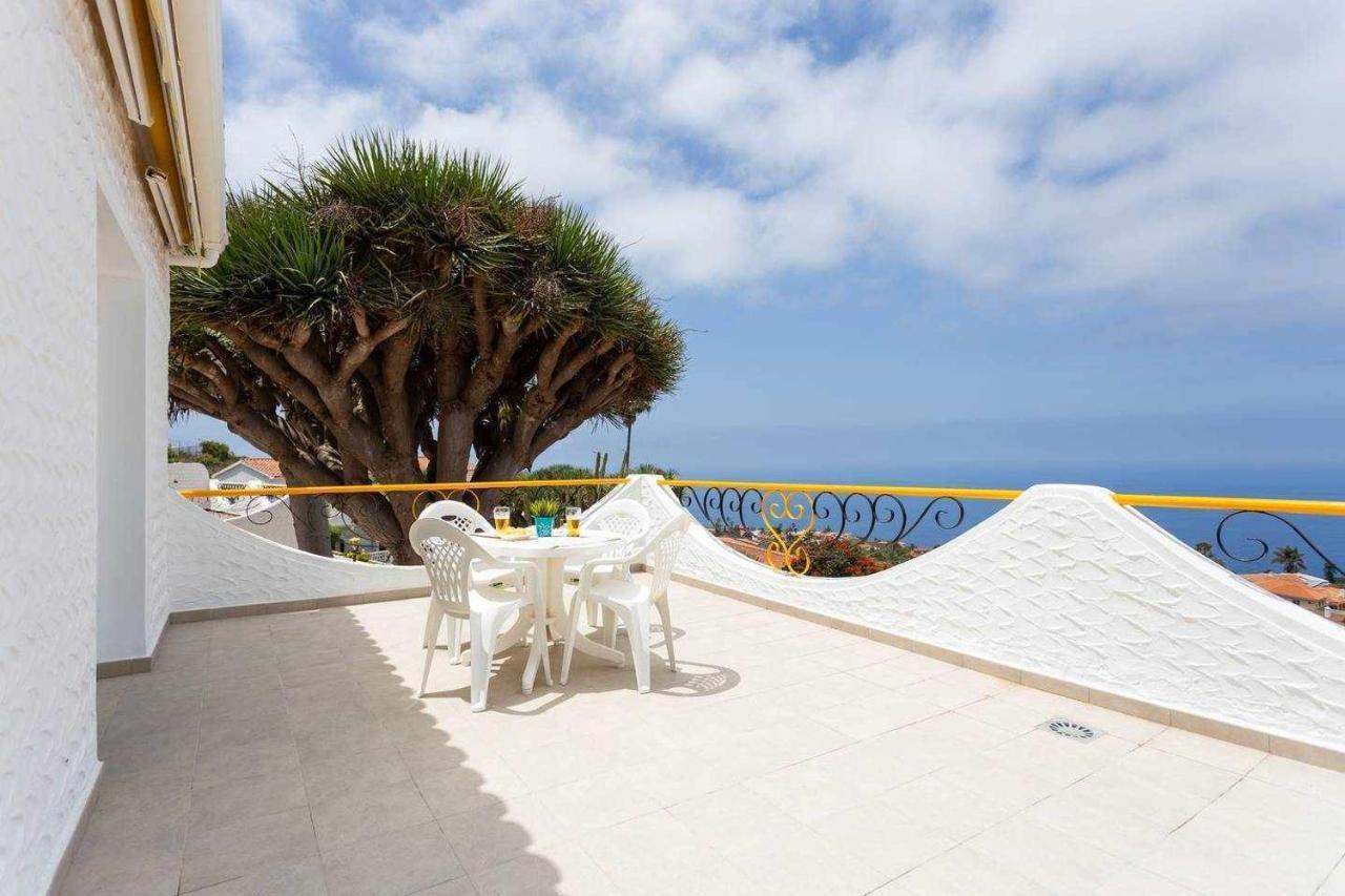 Acogedora Vivienda En Tenerife Con Vistas& Piscina 타코론테 외부 사진