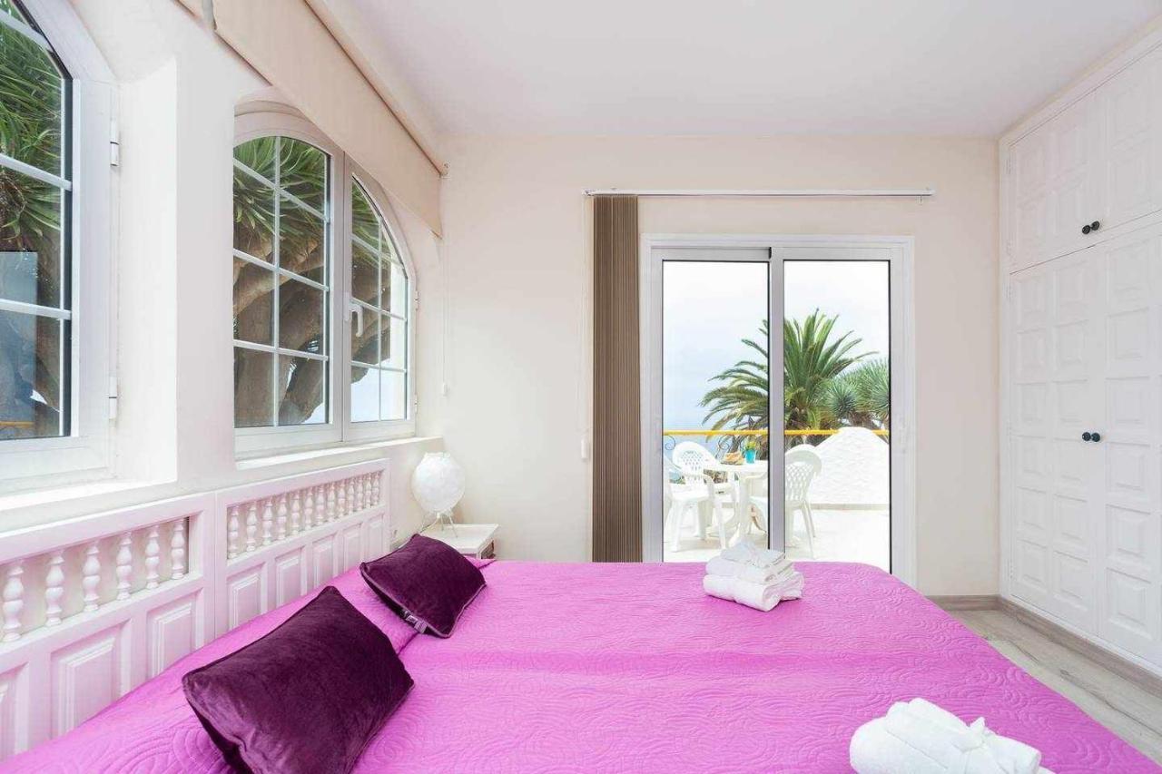 Acogedora Vivienda En Tenerife Con Vistas& Piscina 타코론테 외부 사진