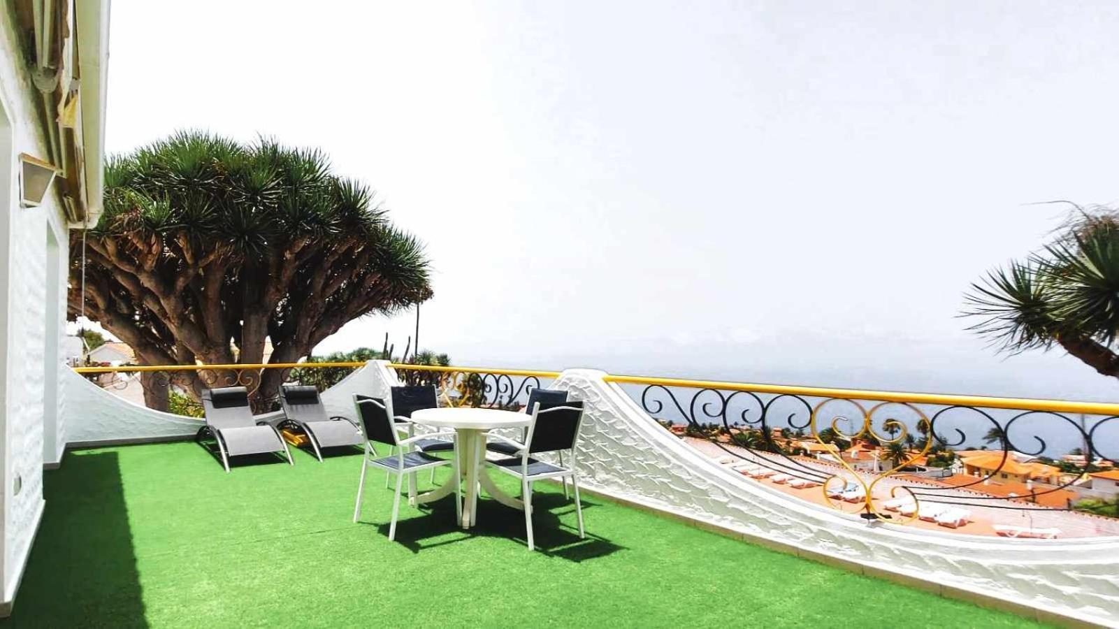 Acogedora Vivienda En Tenerife Con Vistas& Piscina 타코론테 외부 사진